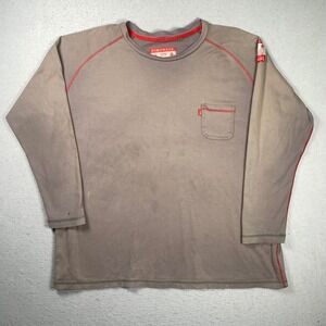 Portwest FR Shirt Mens 4XL Tan Long Sleeve Bizflame Flame Resistant Workwear